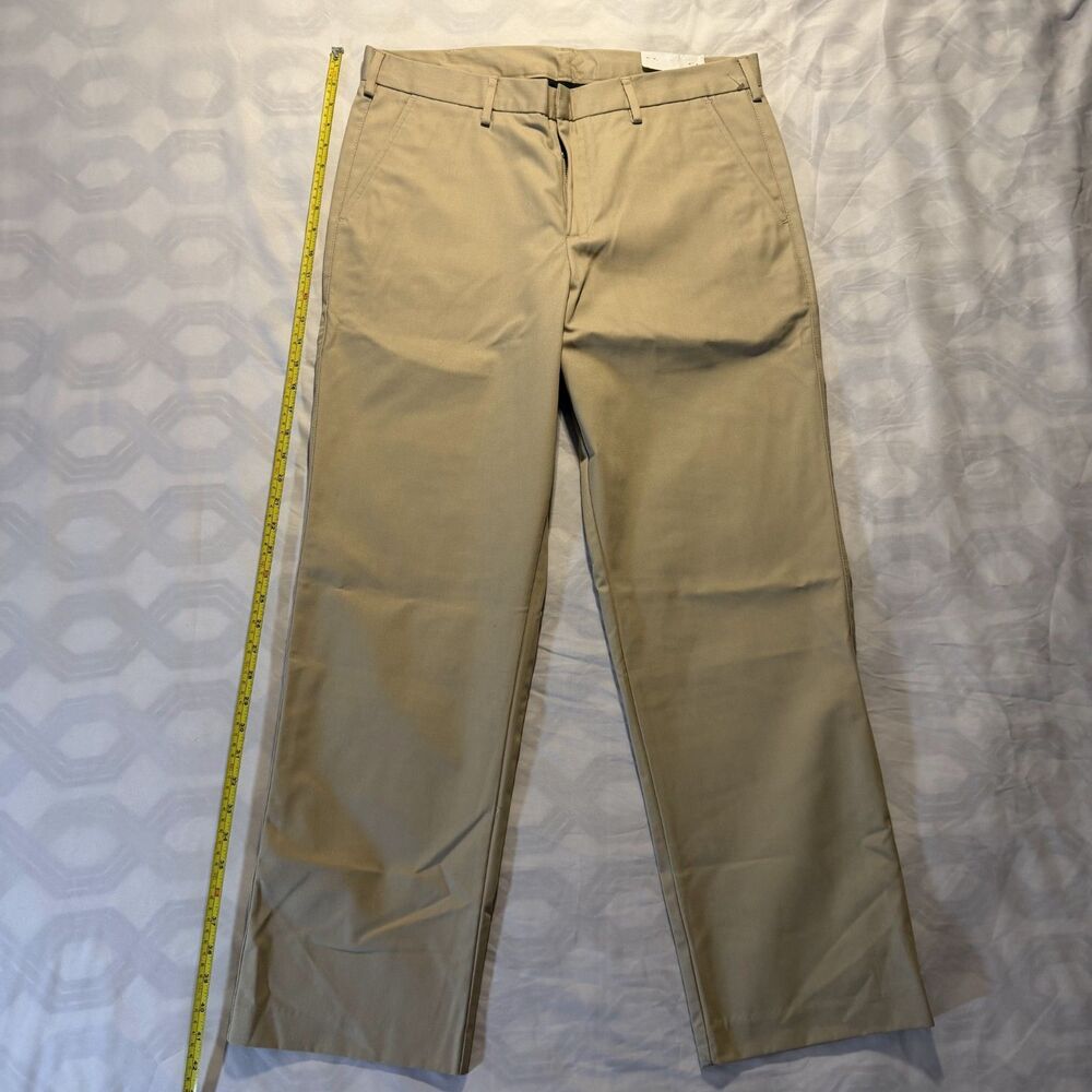 Flynn O’Hara Men’s Khaki Uniform Pants 36x30 Relaxed Fit Classics NWT